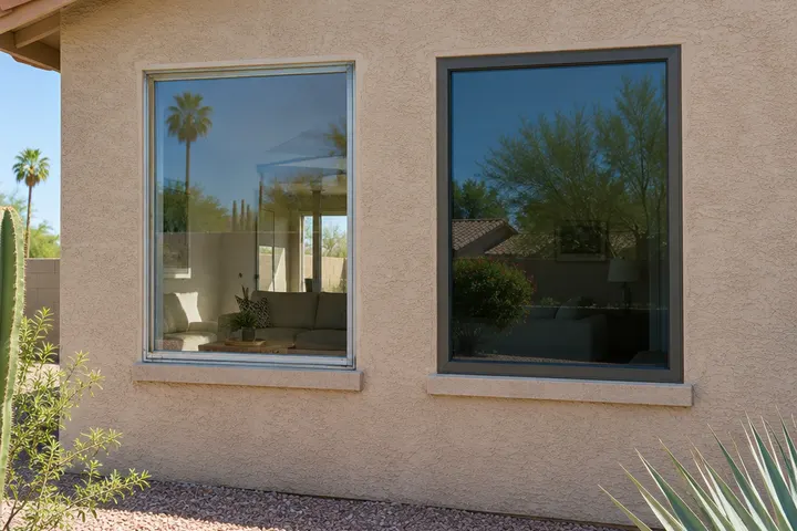 One single continuous wide photograph from a single camera angle, not a collage, no grid, no inset panels